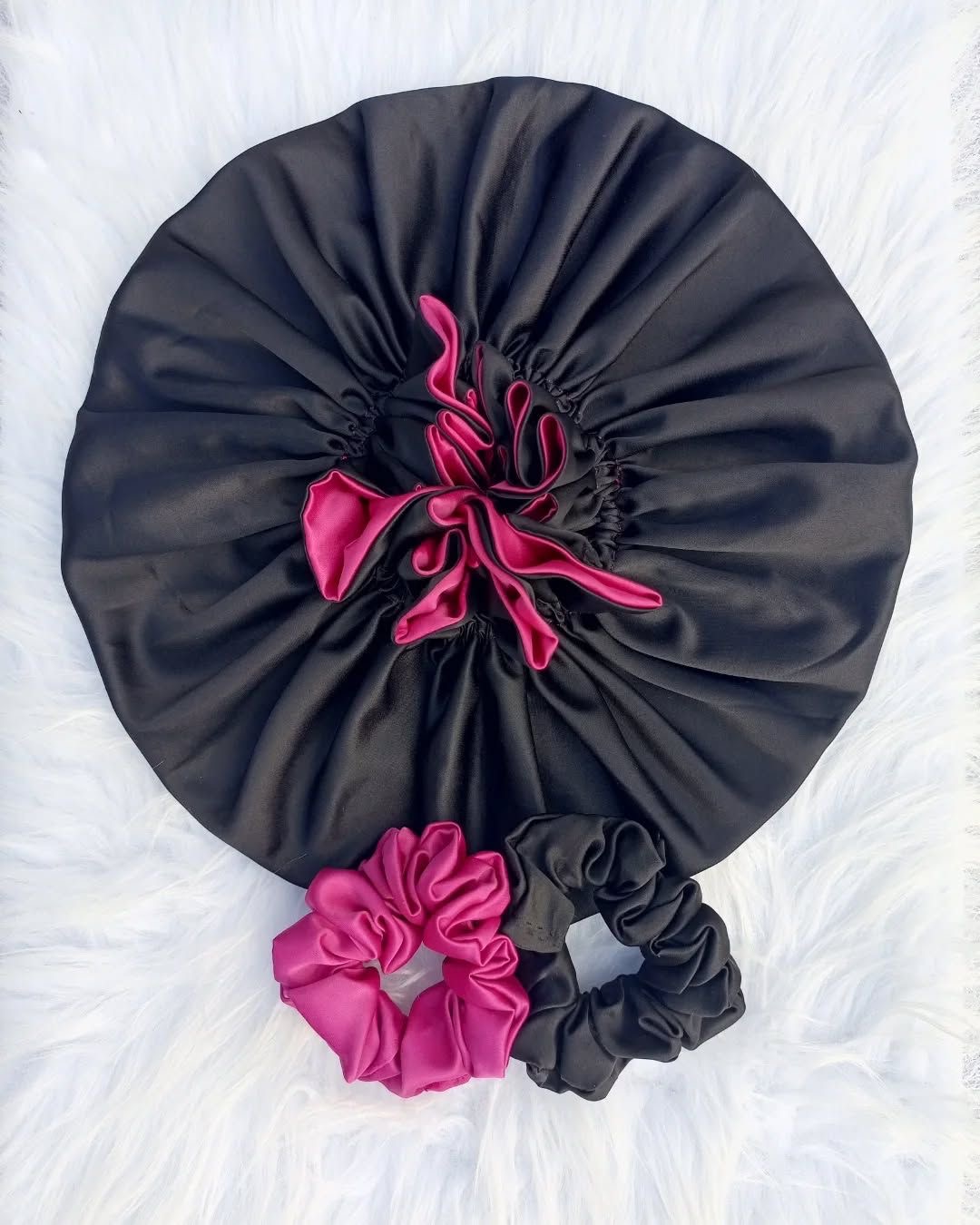 Satin hairbonnet